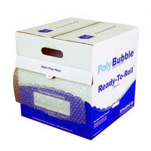 Boxes, bubble wrap, bubblewrap dispenser, and packing tape available at Storage2u.
